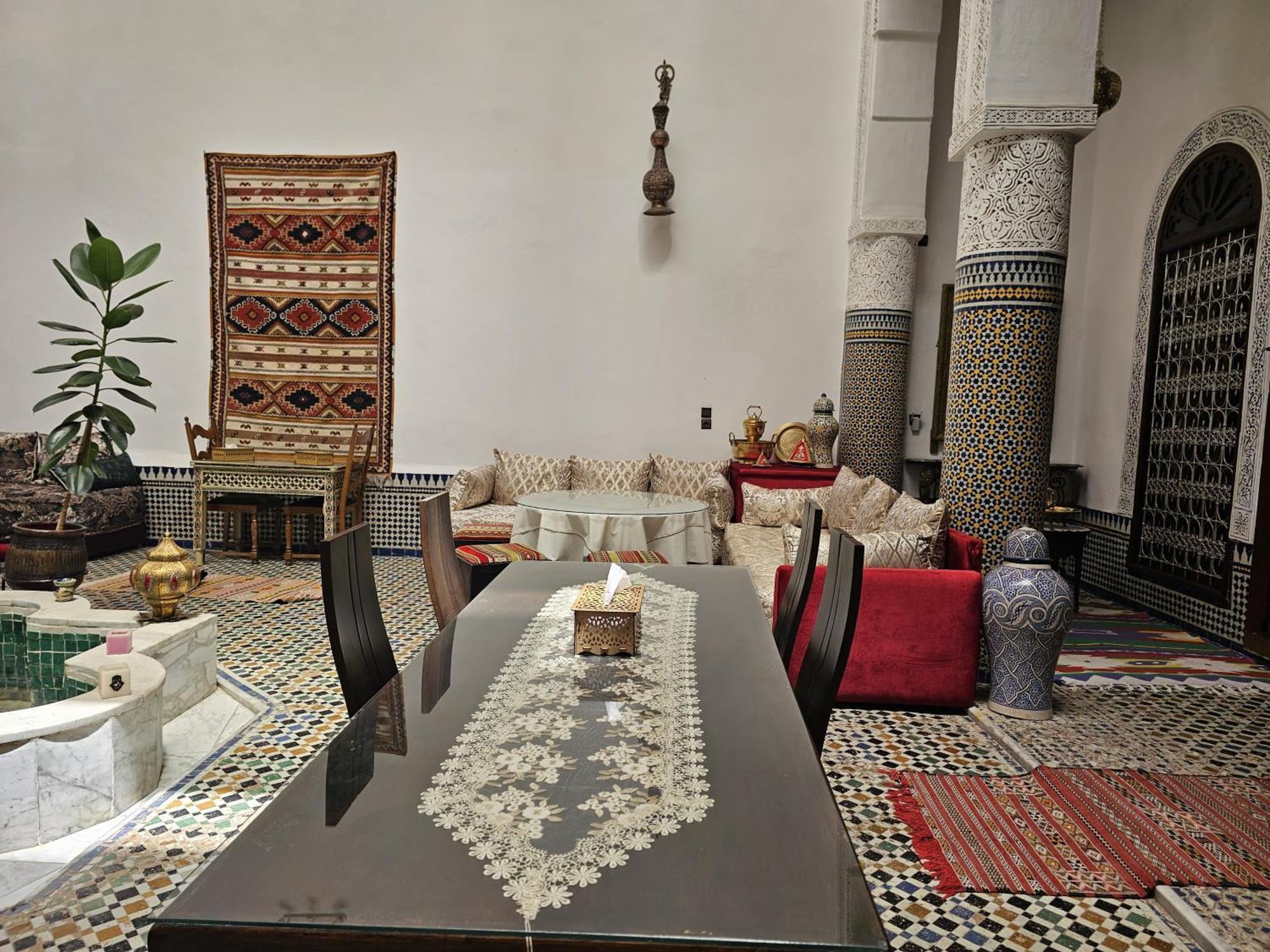 Riad Lalla Zoubida فاس المظهر الخارجي الصورة