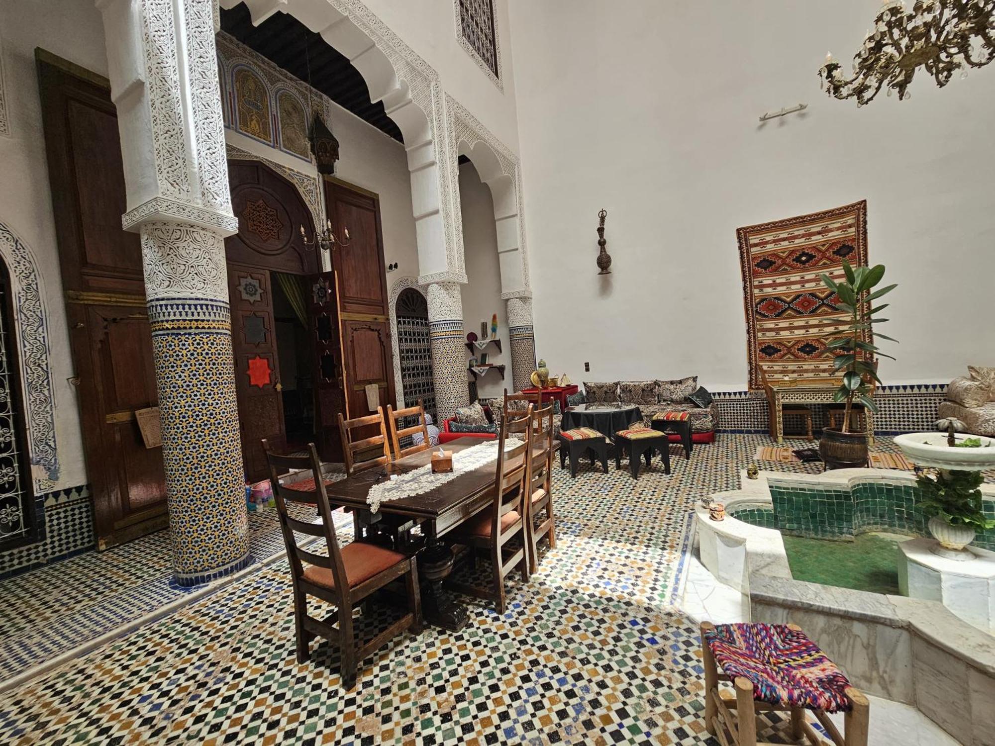 Riad Lalla Zoubida فاس المظهر الخارجي الصورة